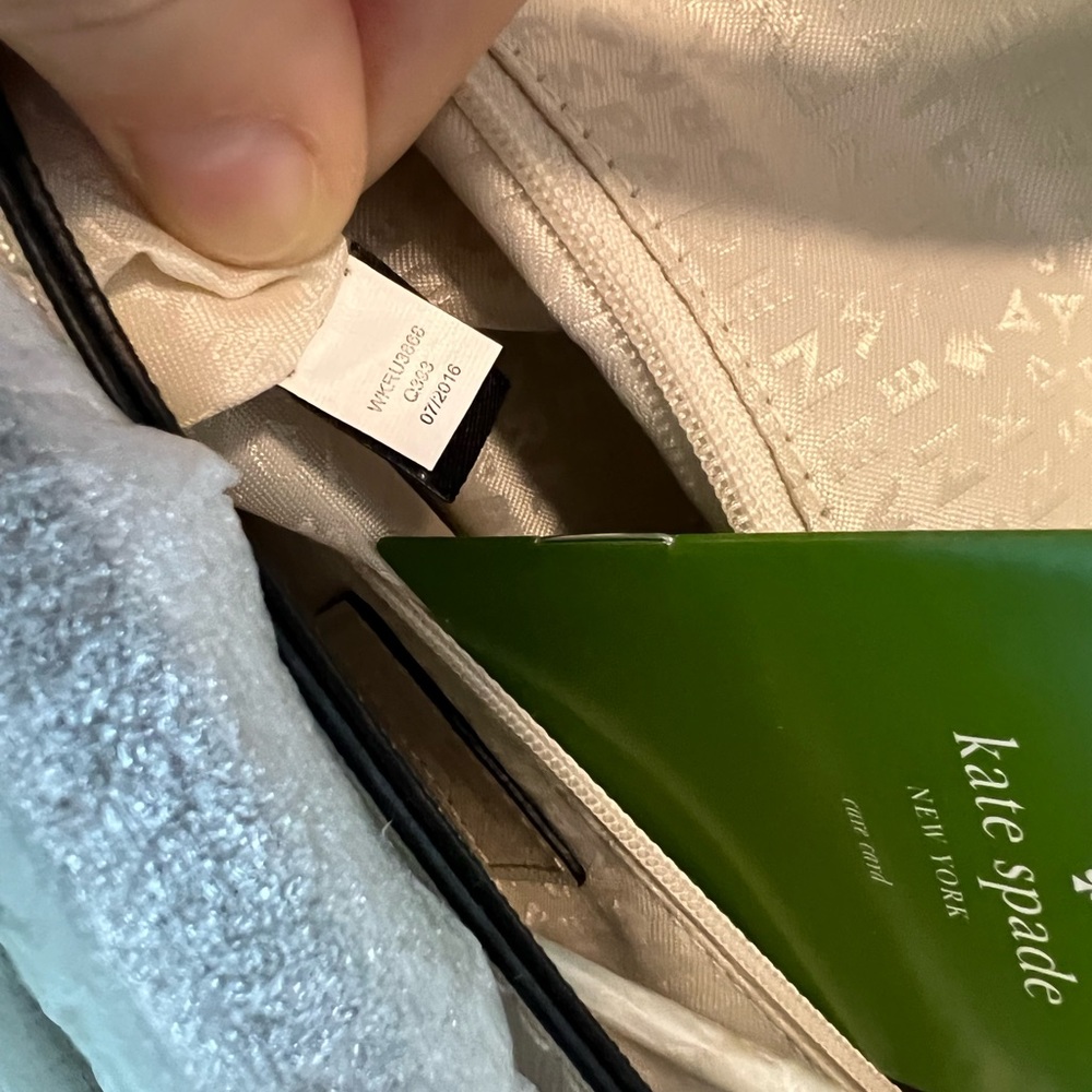 Kate Spade ♠️ Alek Charlotte Street Crossbody OstreggBlk NWT - Picture 11 of 12